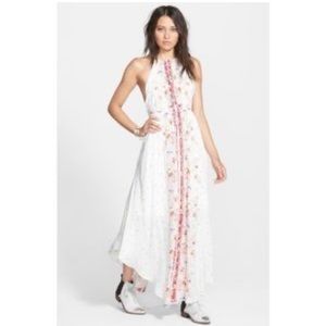 Backless Free People Maxi Dress
